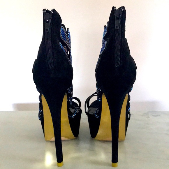 Peacock Stilettos - Picture 4 of 6